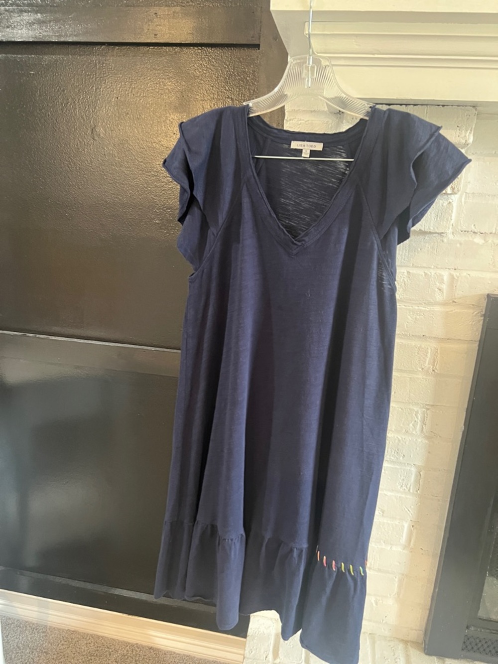 Lisa Todd |  V-Neck Midi Dress